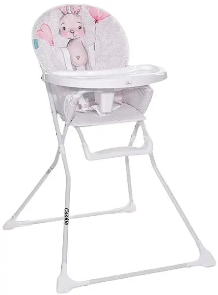 Scaun de masă Lorelli - Cookie, Noble Grey&Pink Rabbit