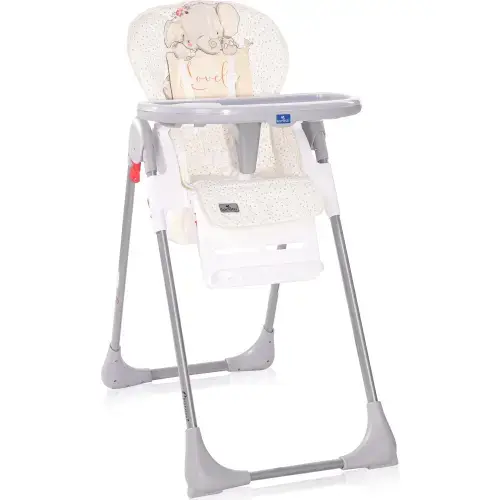 Scaun de masa Lorelli Cryspi Grey Elephant, reglabil, Bej