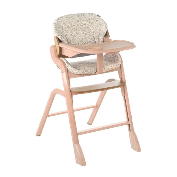Scaun de masa multifunctional Noah, Jane, De la 6 luni la adult, Din lemn fag, Husa lavabila, Greutate maxima 100 Kg, Pale