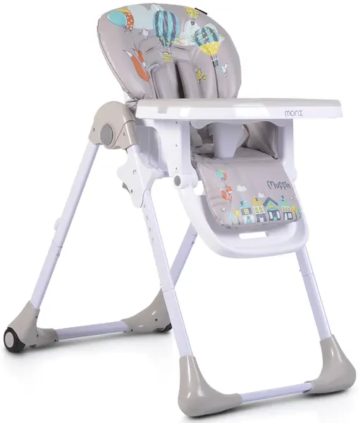 Scaun de masa pentru copii Moni - Muffin, Gri