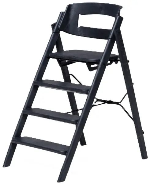 Scaun de masă pentru copii reciclat Kaos - Klapp, Charcoal Black