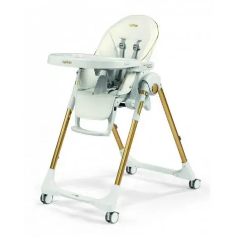 Scaun De Masa Prima Pappa Zero 3 Follow Me, Gold, Peg Perego