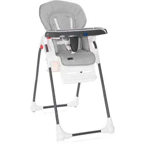 Scaun de masa reglabil Lorelli Colectia 2021, greutate maxima suportata 15 Kg, Gri
