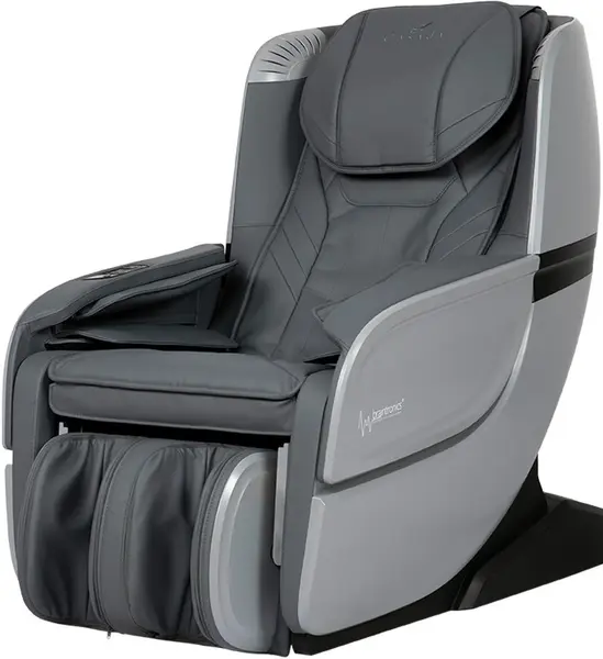 Scaun de masaj Casada - EcoSonic + sistem Braintronics, gri închis/argintiu