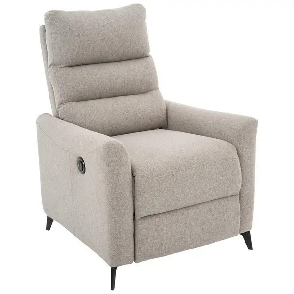 Scaun De Relaxare din textil, gri