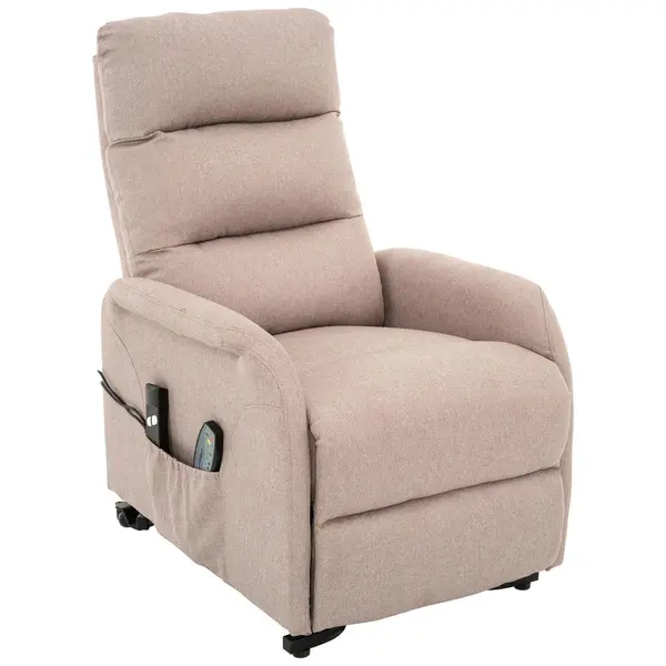Scaun De Relaxare din textil, nisipiu