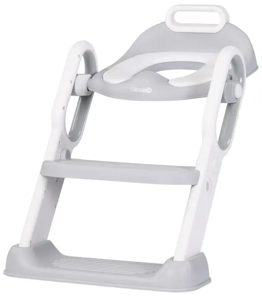 Scaun de toaletă cu scară Chipolino - Flipi, gri