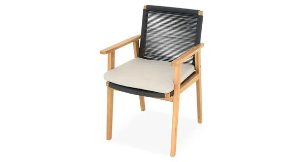 Scaun dining BERGEN lungime 60 latime 55 inaltime 85 gri