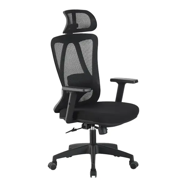 Scaun directorial Magida pakoworld mesh negru 58.5x66x115-125cm Scaun directorial Magida pakoworld mesh negru 58.5x66x115-125cm