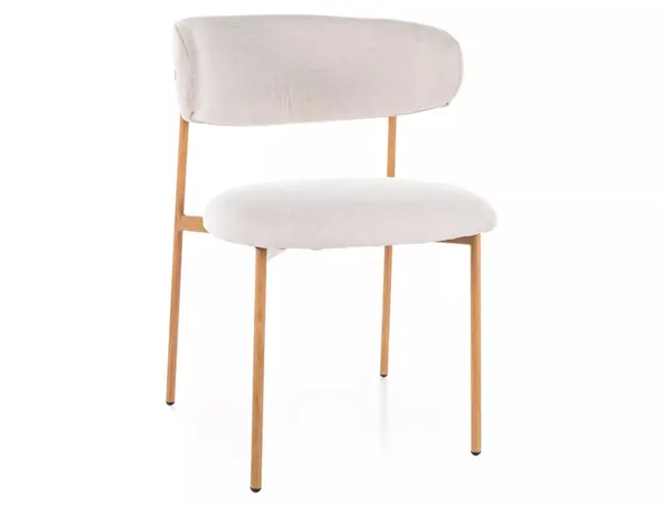 Scaun Elton D bej deschis/stejar Brego22