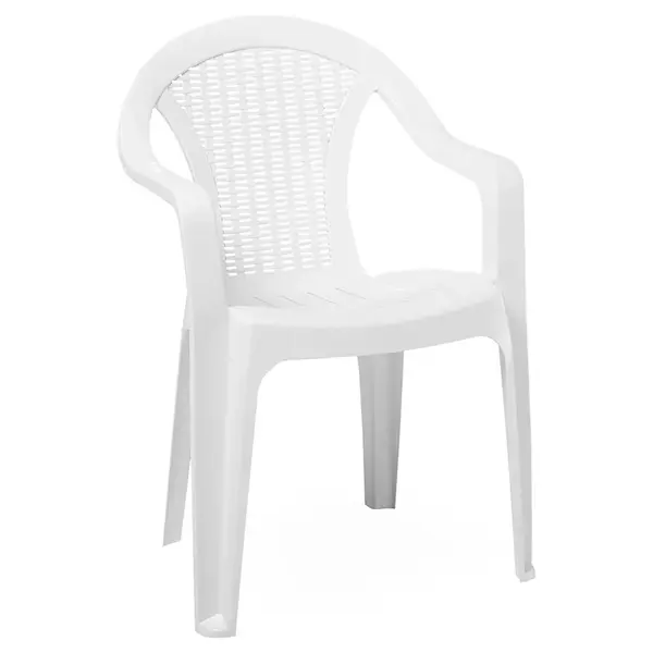 Scaun exterior Headway, Alb, 56x42x78 cm
