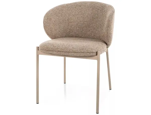 Scaun FARGION BEIGE LEGS - Beige