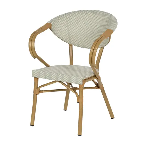 Scaun FONTANA ARM - Verde menta