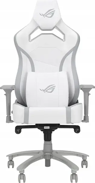 Scaun Gaming ASUS ROG CHARIOT X CORE, Max 136 kg, Cotiere 4D (Alb)