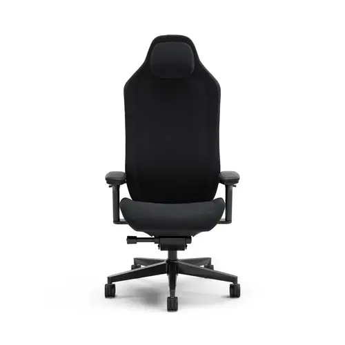 Scaun Gaming Fractal Design Refine Alcantara Dark, reglabil, Negru