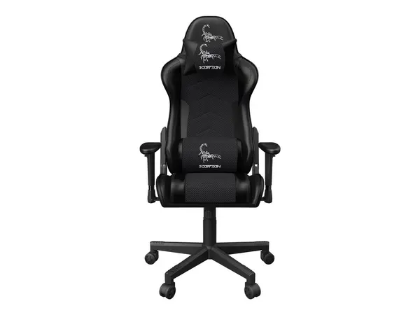 Scaun gaming Gembird SCORPION 06X, negru, dimensiuni 60x60x120cm Negru