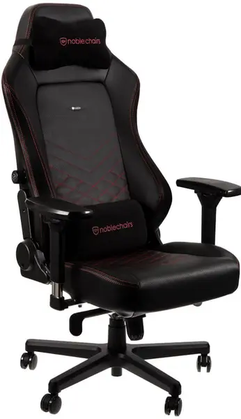 Scaun gaming noblechairs Hero - negru/rosu