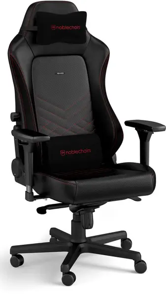Scaun gaming noblechairs Hero - negru/rosu