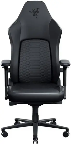 Scaun Gaming Razer Iskur V2 NewGen, Ergonomic, Max 136 kg, Perna din spuma, Sistem HyperFlex, Cotiere 4D (Negru)