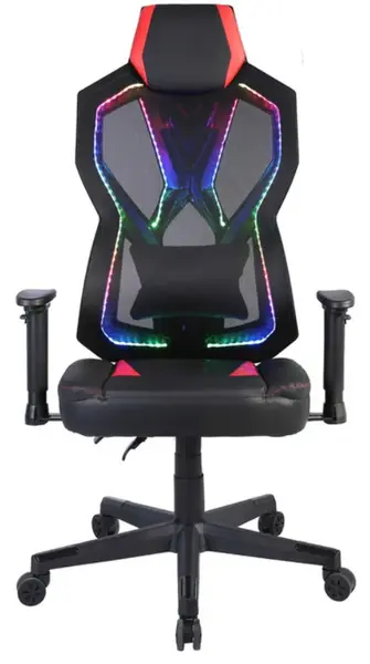 Scaun gaming RFG - VIPER, negru/roşu