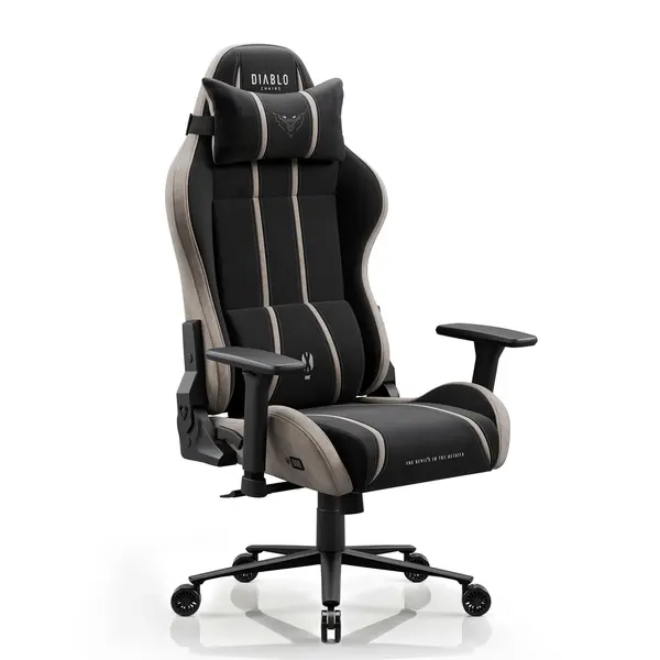 Scaun gaming textil negru-bej Diablo X-One 2.0 Camel Black King Scaun gaming textil negru-bej Diablo X-One 2.0 Camel Black King