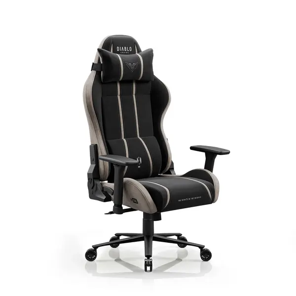 Scaun gaming textil negru-bej Diablo X-One 2.0 Camel Black Normal Scaun gaming textil negru-bej Diablo X-One 2.0 Camel Black Normal
