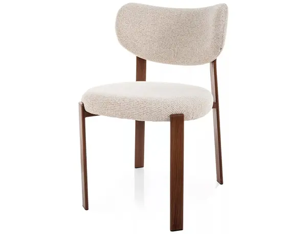 Scaun GRALEN WALNUT - Cream