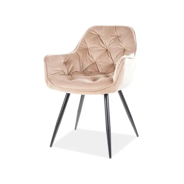 Scaun HENRY VELVET - Beige
