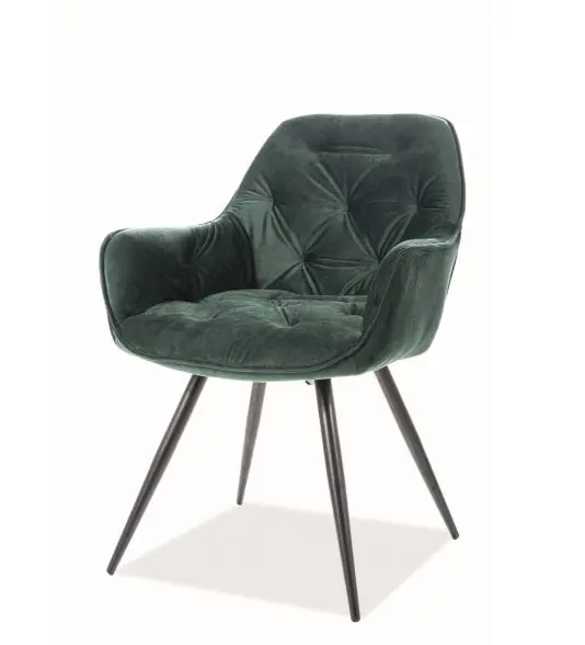 Scaun HENRY VELVET - Verde