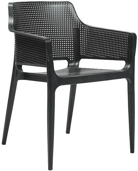 Scaun Horecano - Boom, negru, 54 x 60 x 80 cm