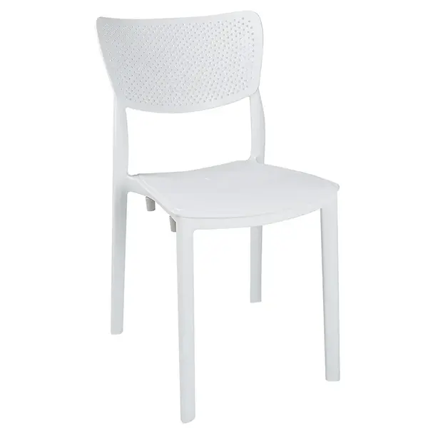 Scaun Ignite pakoworld PP culoare alb Scaun Ignite pakoworld PP culoare alb