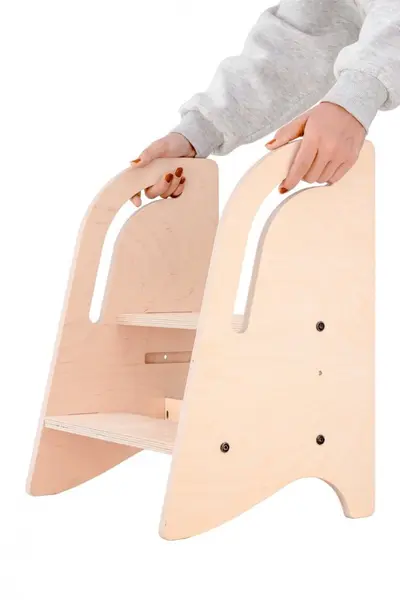 Scaun inaltator tip scara cu 2 trepte, pentru copii, MamaToyz, model 2