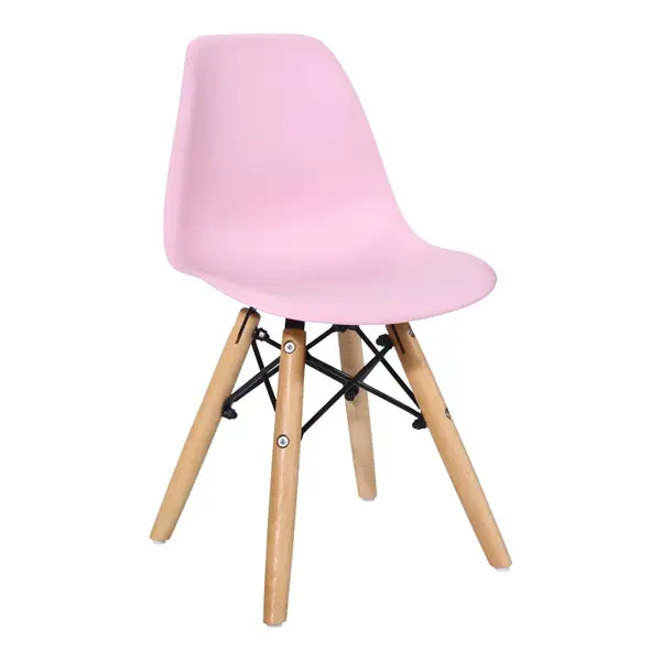 Scaun Julita pentru copii, Pakoworld, PP roz, lemn de fag natural si PP, 35x31x57.5 cm Scaun Julita pentru copii, Pakoworld, PP roz, lemn de fag natural și PP, 35x31x57.5 cm