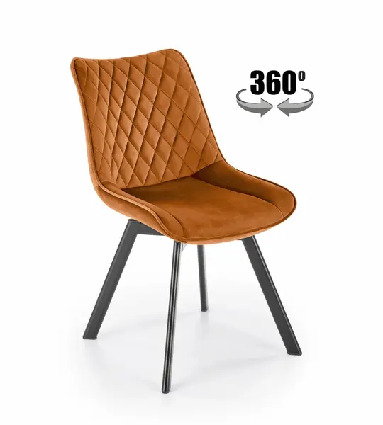 Scaun K520 velvet cinnamon