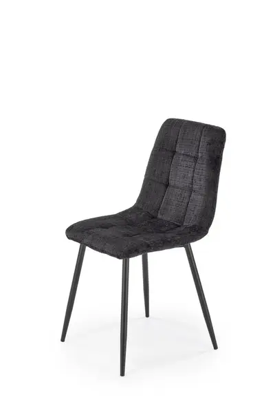 Scaun K547 stofa negru H87 cm