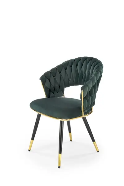 Scaun K551 velvet verde