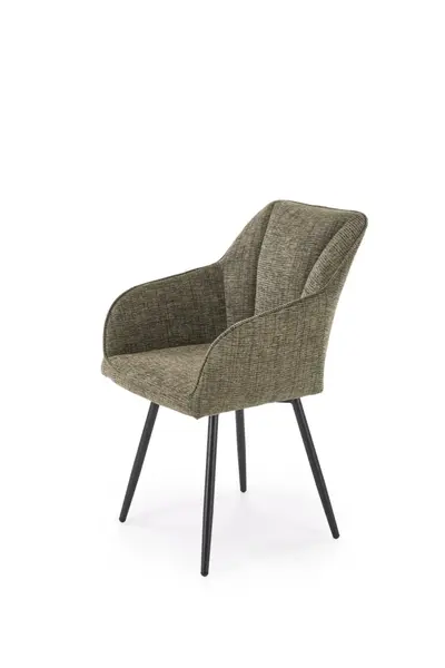 Scaun K576 stofa olive H85 cm
