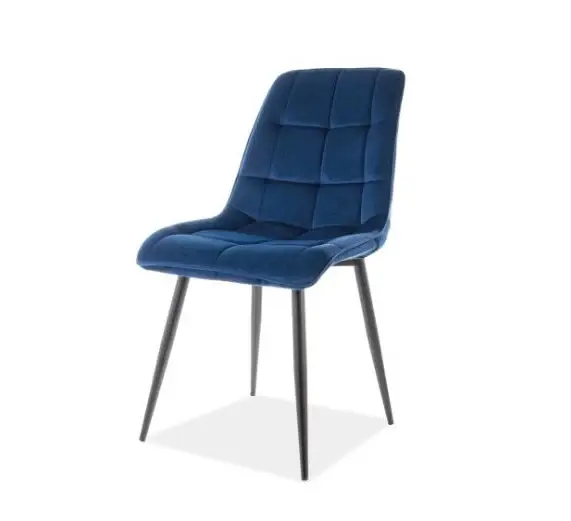 Scaun KIM VELVET - Albastru
