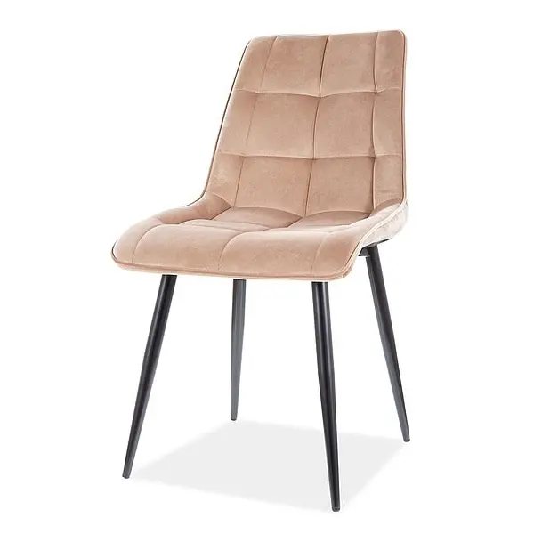 Scaun KIM VELVET - Beige