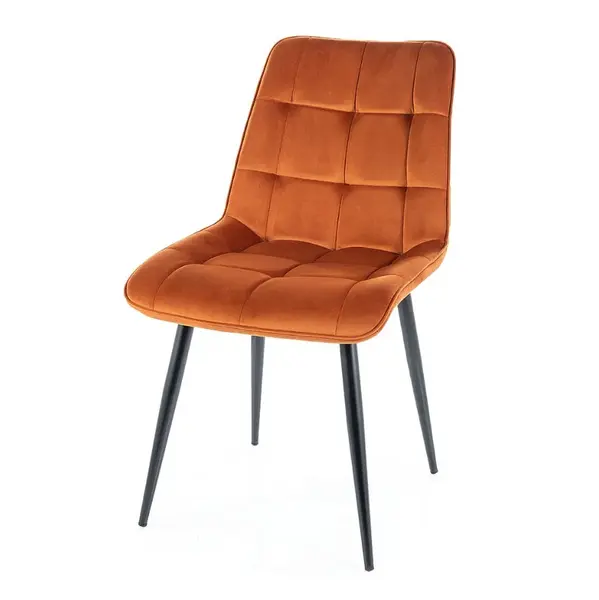 Scaun KIM VELVET - Orange