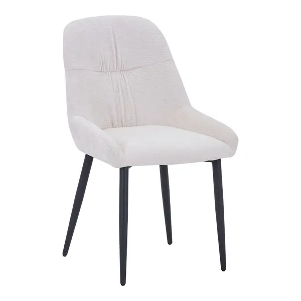 Scaun, Larissia, Pako, Alb 53x59x89 cm