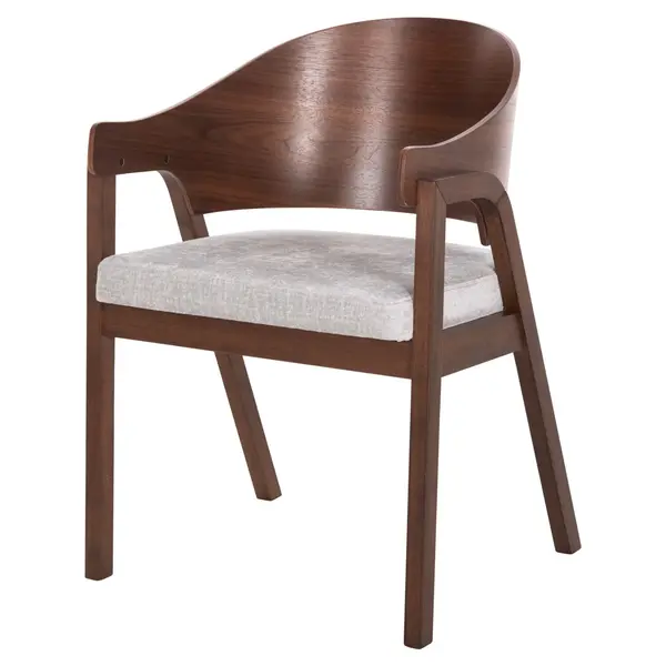 Scaun LIERA WALNUT - Beige