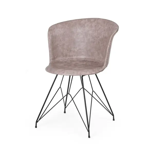 Scaun LOFT BEIGE VINTAGE PU - Taupe