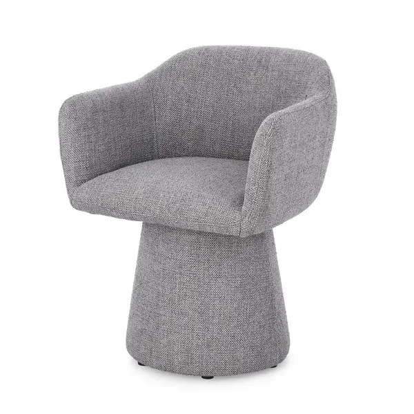 Scaun LOTTIE SWIVEL - Gri inchis