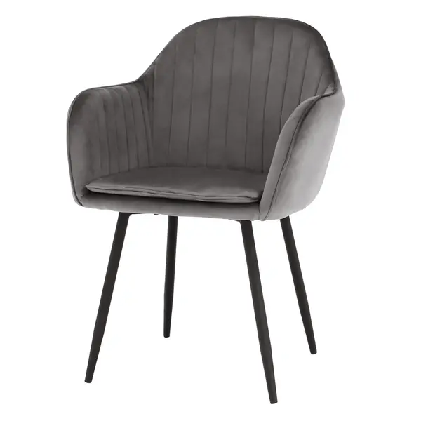 Scaun MATRIAS VELVET - Grey