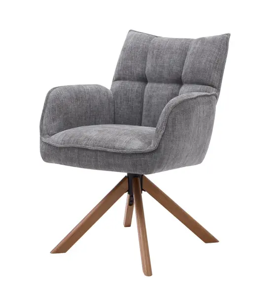Scaun MONTSAN OAK LEGS - Grey