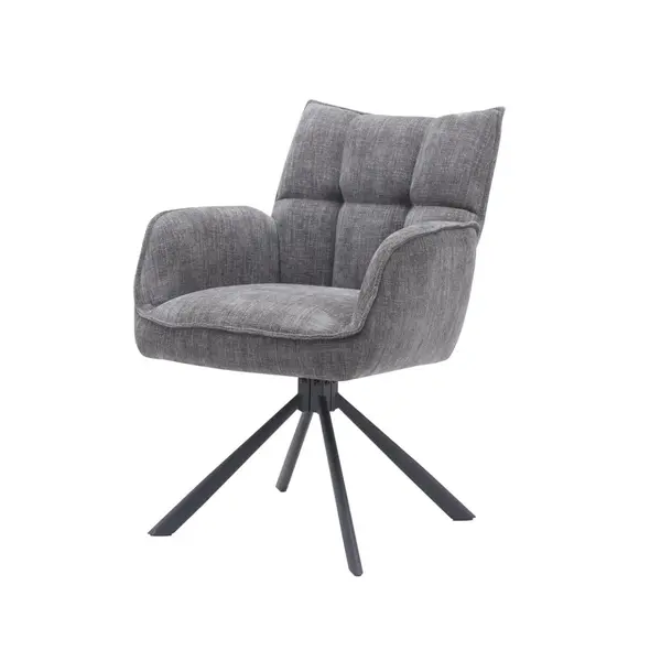 Scaun MONTSAN SWIVEL - Gri inchis