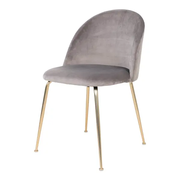 Scaun NALVOR VELVET - Grey