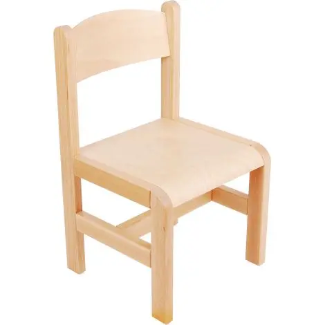 Scaun natur din lemn PF masura 2 pentru gradinita