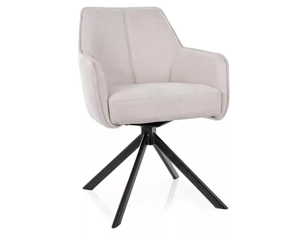 Scaun Notti bej deschis/negru Brego22